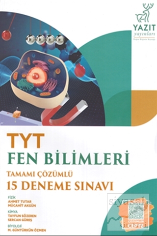 TYT Fen Bilimleri Tamamı Çözümlü 15 Deneme Sınvavı Ahmet Tutar