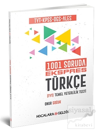 TYT KPSS DGS ALES 1001 Soruda Ekspres Türkçe Onur Soğuk