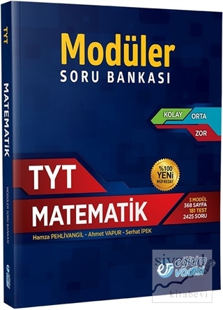 TYT Matematik Modüler Soru Bankası Ahmet Vapur