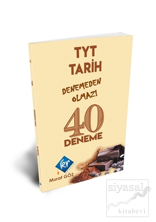 TYT Tarih Denemeden Olmaz 40 Deneme Murat Göz