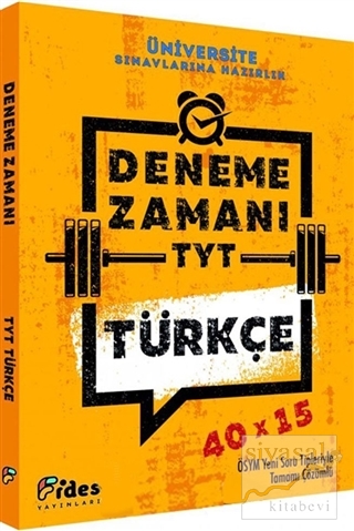 TYT Türkçe 40 x15 Yüzde Yüz Deneme Kolektif