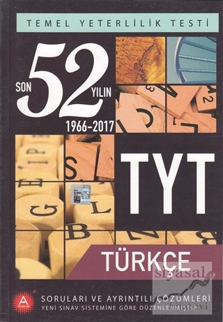 TYT Türkçe 52 Yılın Soruları ve Ayrıntılı Çözümleri 1966 - 2017 Kolekt