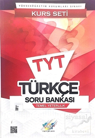 TYT Türkçe Kurs Seti Soru Bankası Kolektif
