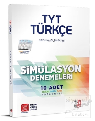 TYT Türkçe Simülasyon Denemeleri 10'lu Kolektif