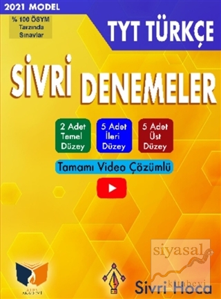 TYT Türkçe Tamamı Video Çözümlü Sivri Denemeler Kolektif