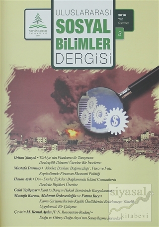 Uluslararası Sosyal Bilimler Dergisi Sayı: 3