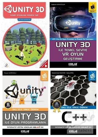 Unity 3D Eğitim Seti (4 Kitap Takım) Kolektif
