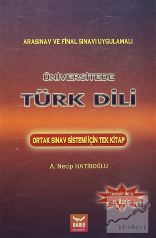 Üniversitede Türk Dili A. Necip Hatiboğlu