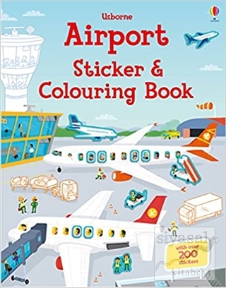 USB - Airport Sticker and Colouring Book Kolektif