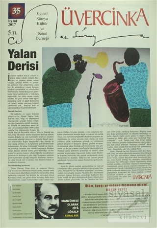 Üvercinka Dergisi Sayı : 35 Eylül 2017