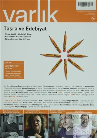 Varlık Aylık Edebiyat ve Kültür Dergisi Sayı: 1271 - Ağustos 2013 Mesu