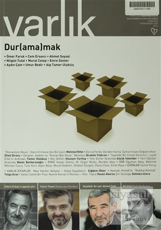 Varlık Aylık Edebiyat ve Kültür Dergisi Sayı: 1276 - Ocak 2014 Kolekti