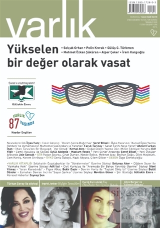 Varlık Edebiyat ve Kültür Dergisi Sayı: 1354 Temmuz 2020 Kolektif