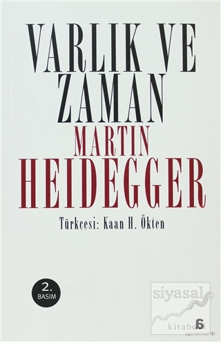Varlık Ve Zaman Martin Heidegger