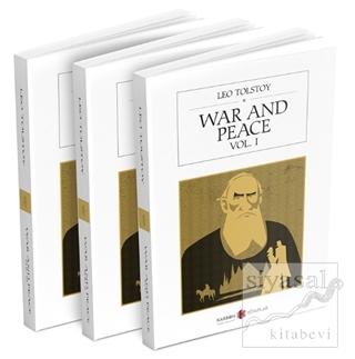 War and Peace (3 Cilt Takım) Lev Nikolayeviç Tolstoy