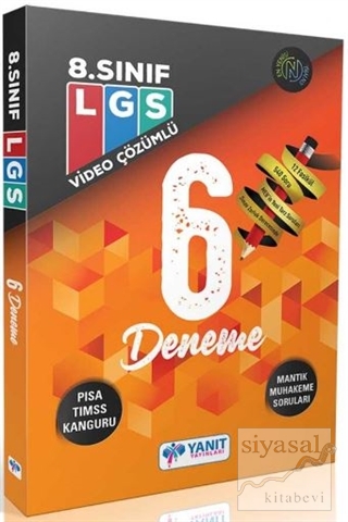 Yanıt LGS 6 Fasikül Deneme Video Çözümlü Kolektif