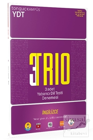 YDT Trio 3 Adet Yabancı Dil Testi Denemesi Kolektif