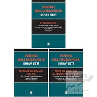 Yeminli Mali Müşavirlik Sınav Seti (Ciltli) Kolektif