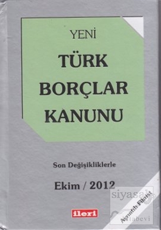 Yeni Türk Borçları Kanunu Kolektif
