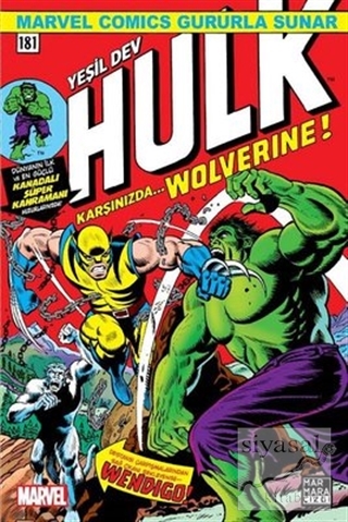 Yeşil Dev Hulk 181 - Karşınızda Wolverine ! Len Wein