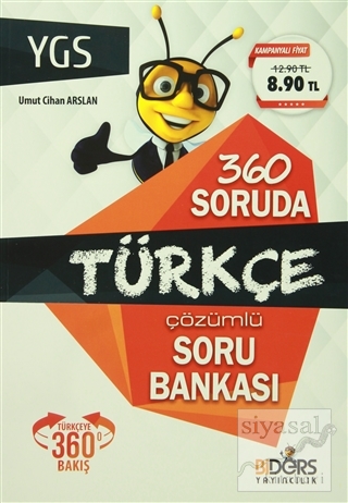 YGS 360 Soruda Türkçe Çözümlü Soru Bankası Umut Cihan Arslan