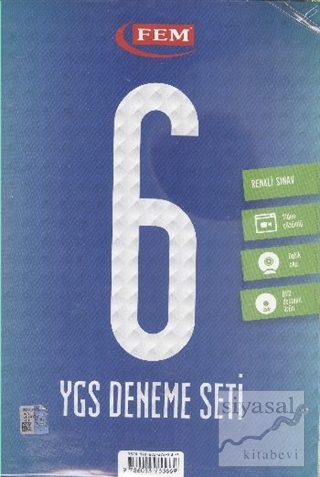 YGS 6 Çözüm DVD'li Fasikül Deneme Seti Kolektif