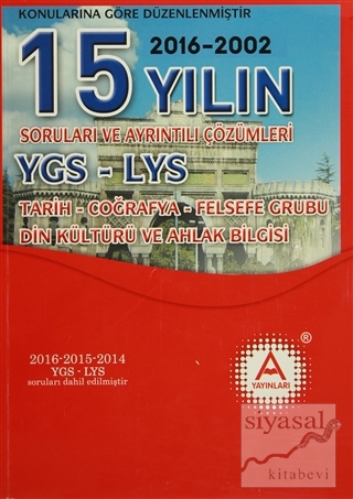 YGS-LYS 15 Yılın Tarih-Coğrafya-Felsefe Grubu-Din Kültürü ve Ahlak Bil