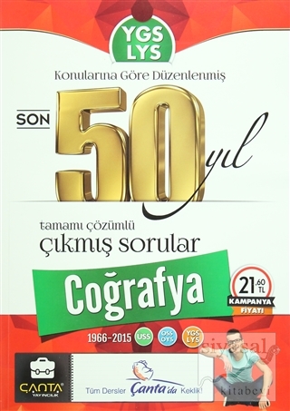 YGS-LYS Coğrafya Son 50 Yıl Tamamı Çözümlü Çıkmış Sorular