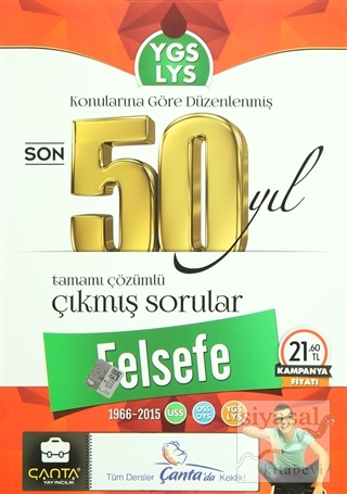 YGS-LYS Felsefe Son 50 Yıl Tamamı Çözümlü Çıkmış Sorular