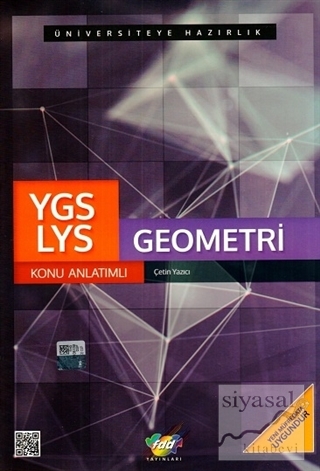 YGS - LYS Geometri Konu Anlatımlı Çetin Yazıcı