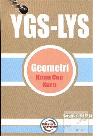 YGS - LYS Geometri Konu Cep Kartı Sadullah Eksen
