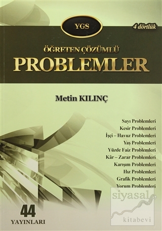 YGS Öğreten Çözümlü Problemler