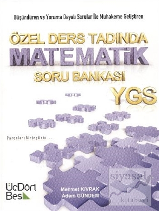 YGS Özel Ders Tadında Matematik Soru Bankası Mehmet Kıvrak