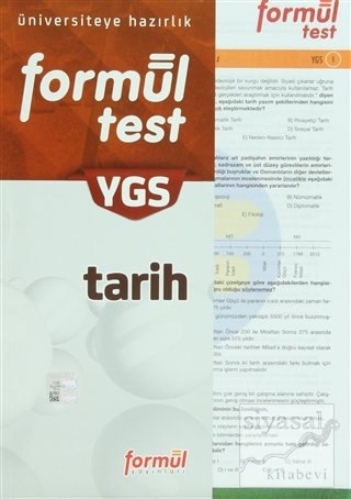 YGS Tarih Formül Test (Ciltli) Kolektif
