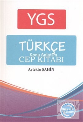 YGS Türkçe Konu Anlatım Cep Kitabı Aytekin Şahin