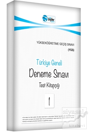 YGS Türkiye Geneli Deneme Sınavı Kolektif