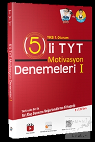 YKS 1. Oturum TYT 5 li Motivasyon Denemeleri Kolektif
