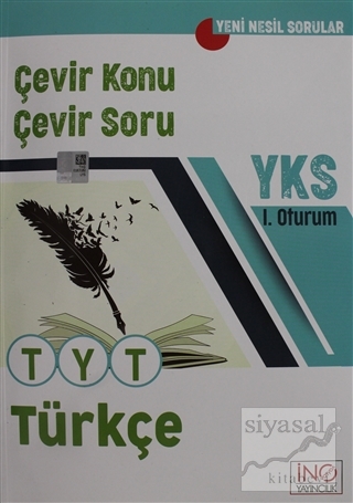 YKS 1. Oturum TYT Türkçe Çevir Konu Çevir Soru Kolektif