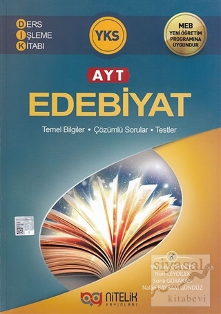 YKS AYT Edebiyat Ders İşleme Kitabı Mustafa Ceydilek