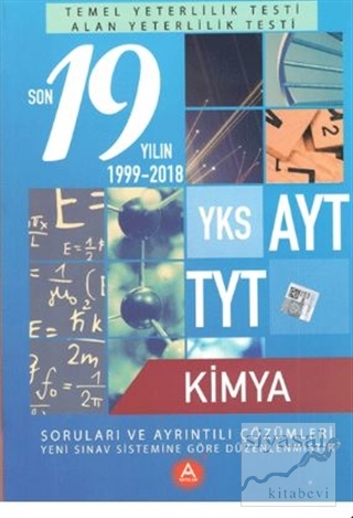 YKS AYT TYT Kimya Son 19 Yılın Soruları ve Ayrıntılı Çözümleri 1999-2018