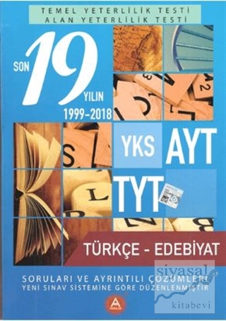 YKS AYT TYT Türkçe - Edebiyat Son 19 Yılın Soruları ve Çözümleri 2000-