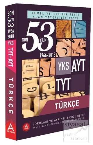 YKS AYT TYT Türkçe Son 53 Yılın Soruları ve Ayrıntılı Çözümleri 1966-2