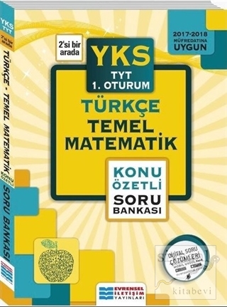 YKS Temel Yeterlilik Türkçe-Temel Matematik Konu Özetli Soru Bankası K