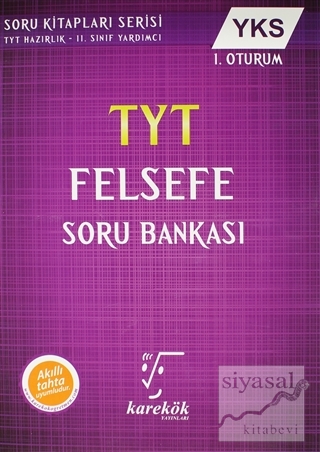 YKS TYT Felsefe Soru Bankası 1. Oturum Ahmet Sezgin