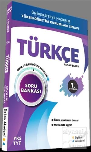 YKS TYT Türkçe Orta ve İleri Düzey Soru Bankası Canan Şakar