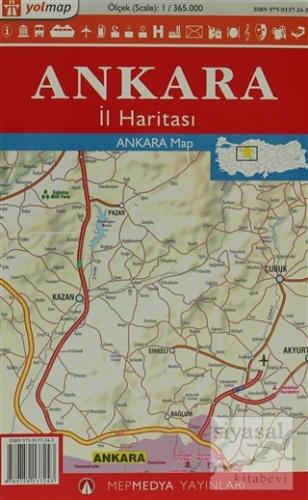 Yolmap Ankara İl Haritası Kolektif