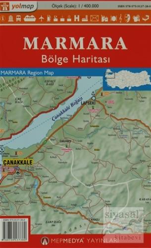 Yolmap Marmara Bölge Haritası Kolektif