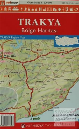 Yolmap Trakya Bölge Haritası Kolektif