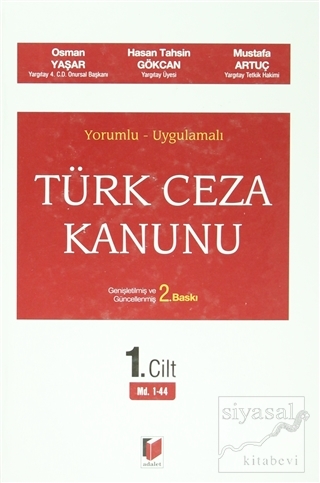 Yorumlu - Uygulamalı Türk Ceza Kanunu (6 Cilt Takım) (Ciltli) Osman Ya