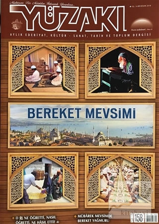 Yüzakı Aylık Edebiyat, Kültür, Sanat, Tarih ve Toplum Dergisi Sayı: 15